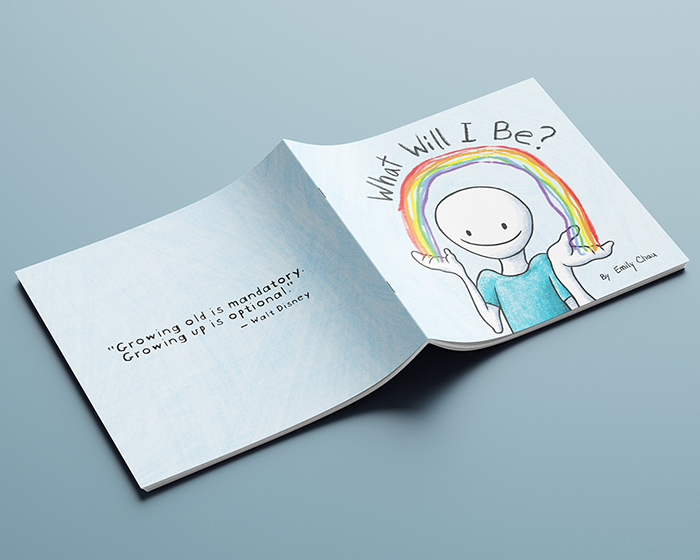 Children's Book Cover Open