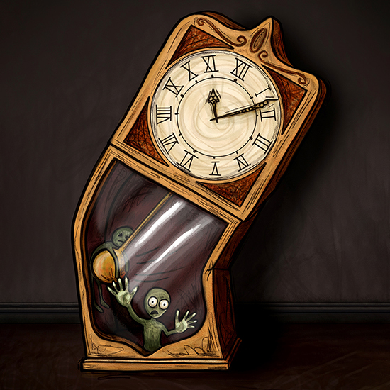 Caught in a Bad Time Illustration